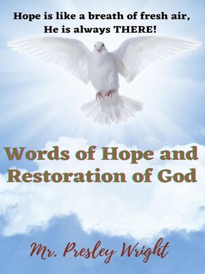 cover image of Words of Hope and Restoration of God